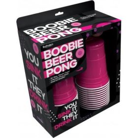Boobie Beer Pong Drinking Game 20 Cups 4 Balls Boobie Beer Pong Drinking Game 20 Cups 4 Balls