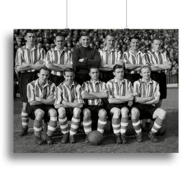 Sheffield United Football Club Team Photo 1947 Canvas Print or Poster (Type: Poster Print, size: 28" x 20" / 70cm x 50cm (approx))