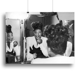 Ella Fitzgerald 2 Canvas Print or Poster (Type: Poster Print, size: 40" x 26" / 100cm x 65cm (approx))
